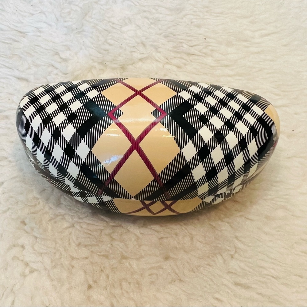 Jessica McClintock leather Hard Clam Case size large - Picture 2 of 7